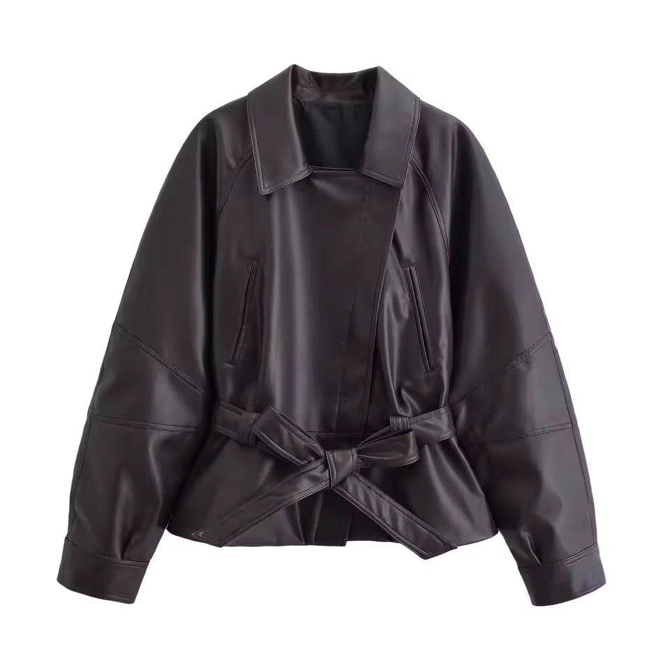 Love Leather Coat