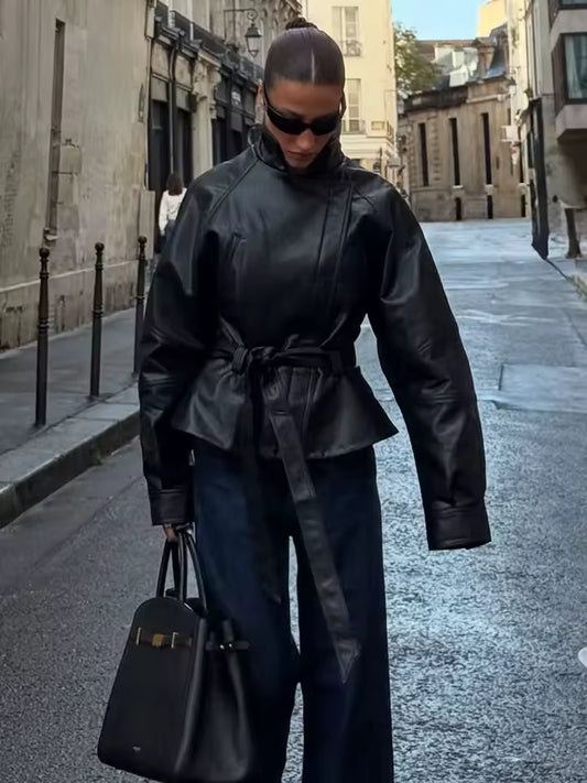 Love Leather Coat
