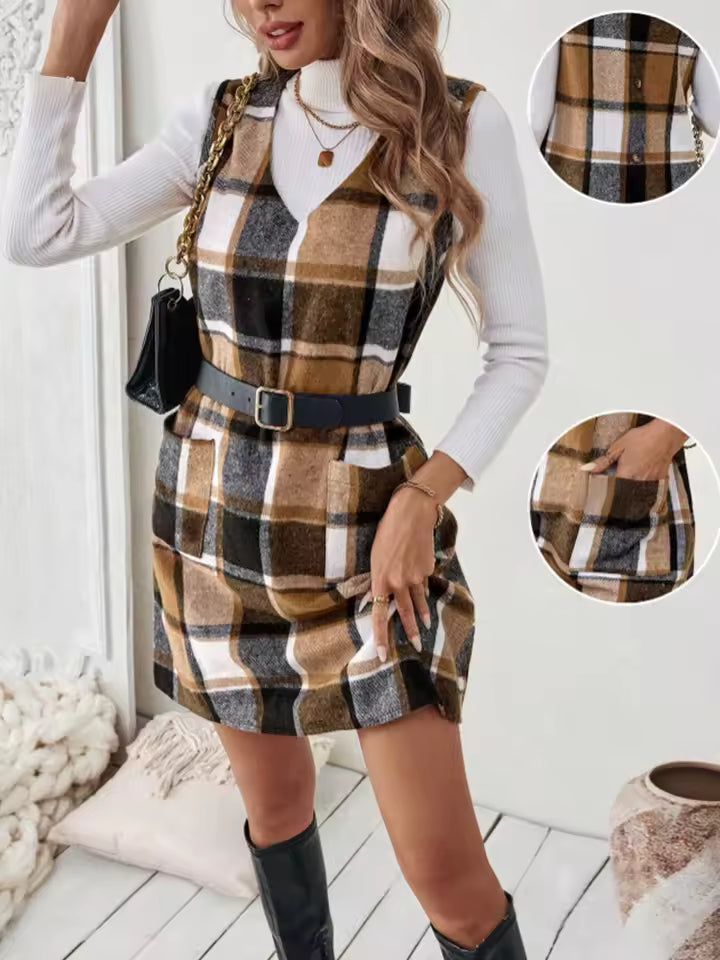 The Checked Checkmate Dress