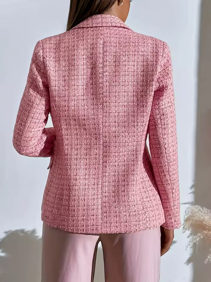 The Checkmate Double-Breasted Jacket