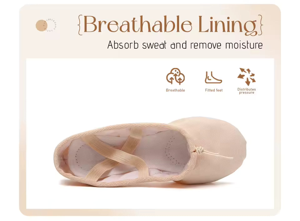 The Black Ballerina Indoor Slip-ons