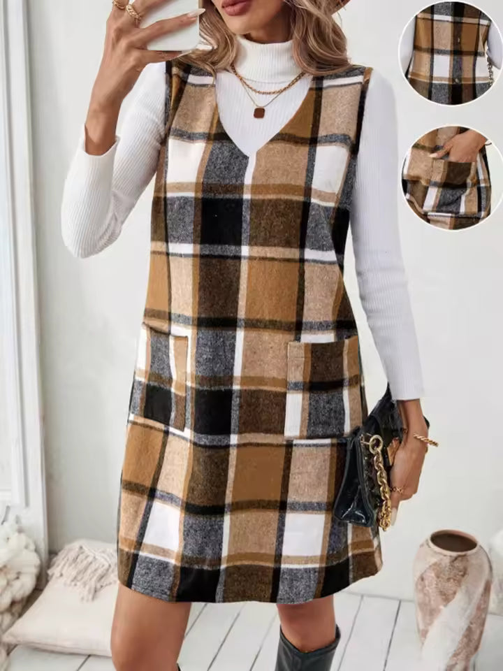 The Checked Checkmate Dress