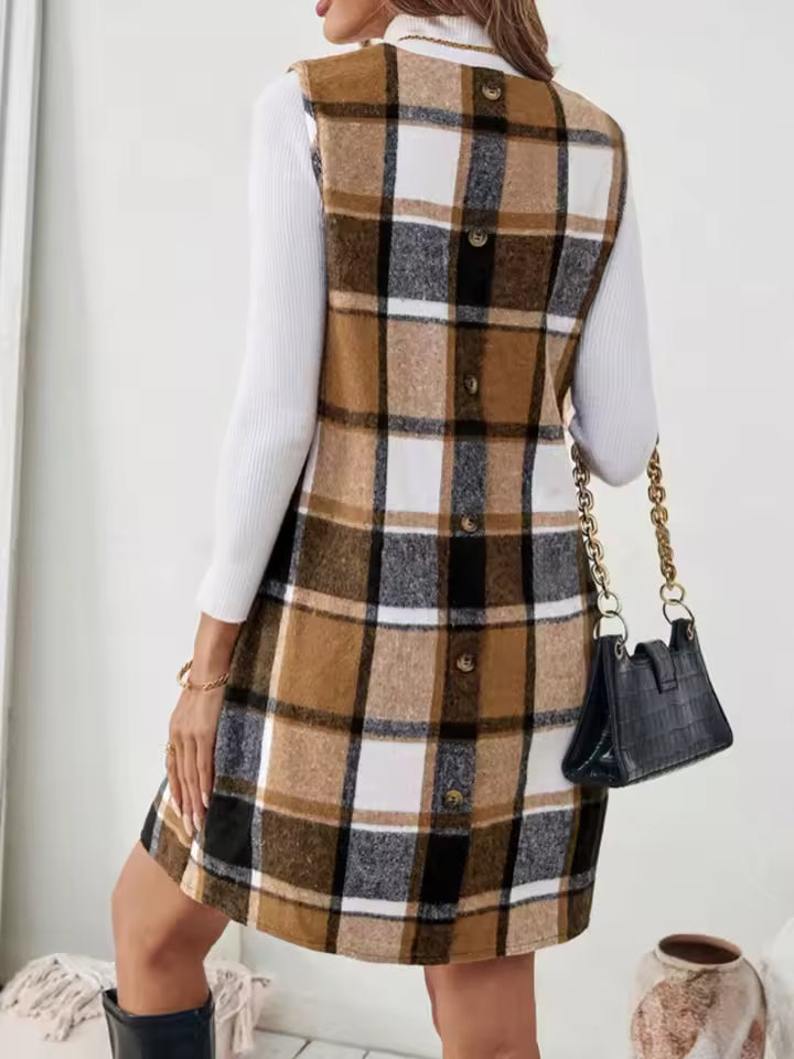 The Checked Checkmate Dress