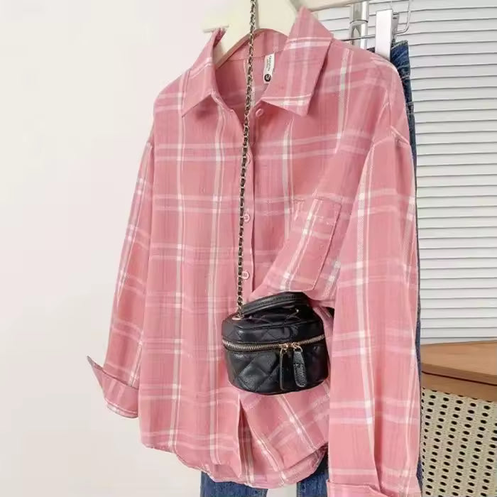 Pretty Pink Checkmate Shirt