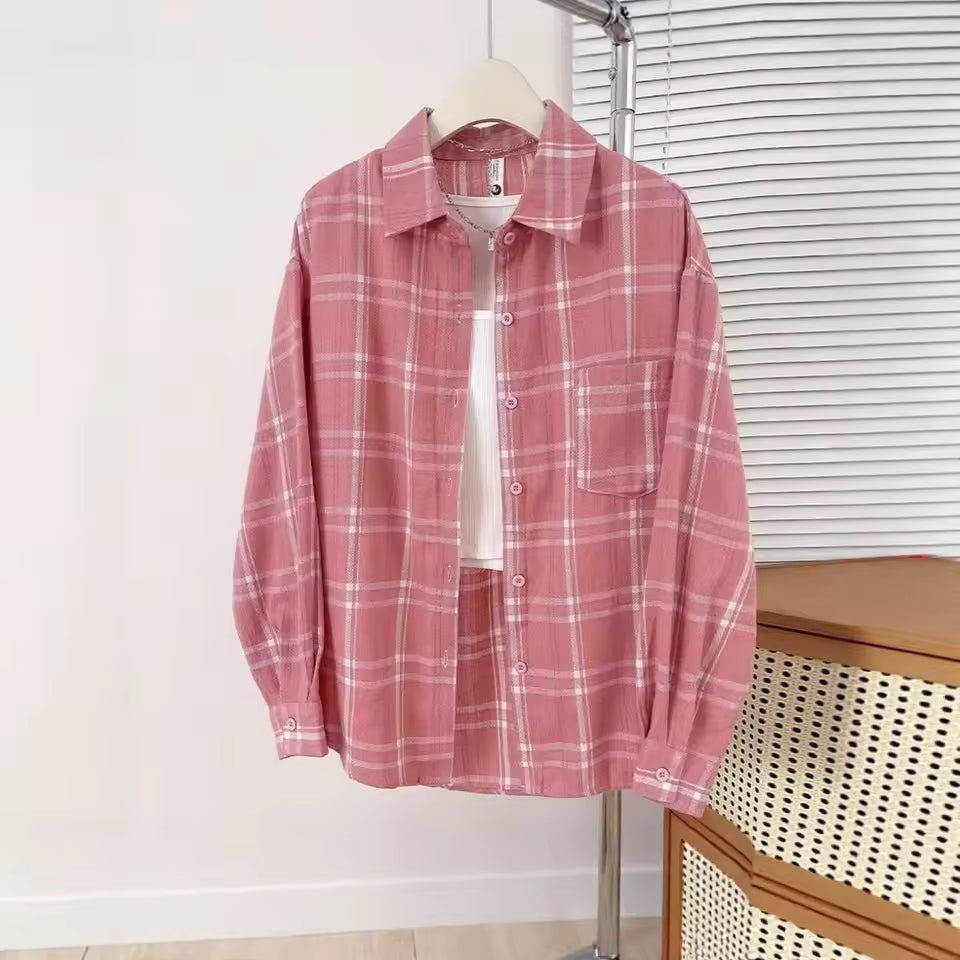 Pretty Pink Checkmate Shirt