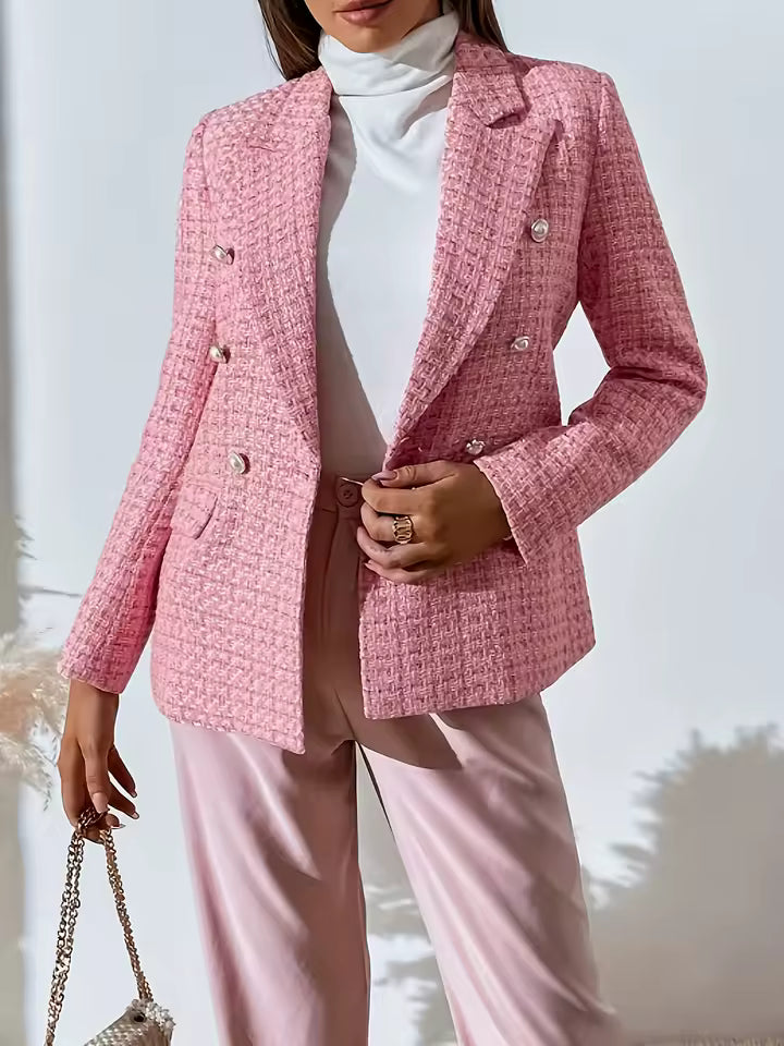 The Checkmate Double-Breasted Jacket