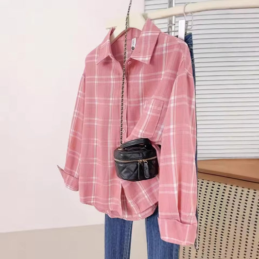 Pretty Pink Checkmate Shirt